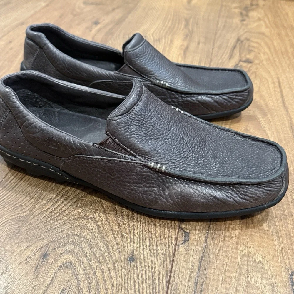 Merrell Performance Hommes Slip-On Loafer, Mens Espresso Brown Sz 12 Leather